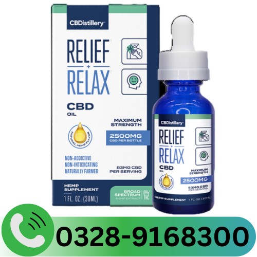 CBDistillery Broad Spectrum CBD Oil in Pakistan