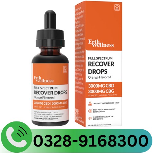 Full Spectrum High Potency 3000mg CBD 3000mg CBG in Pakistan