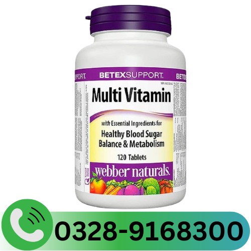 Webber Naturals Diabetex MultiVitamin in Pakistan
