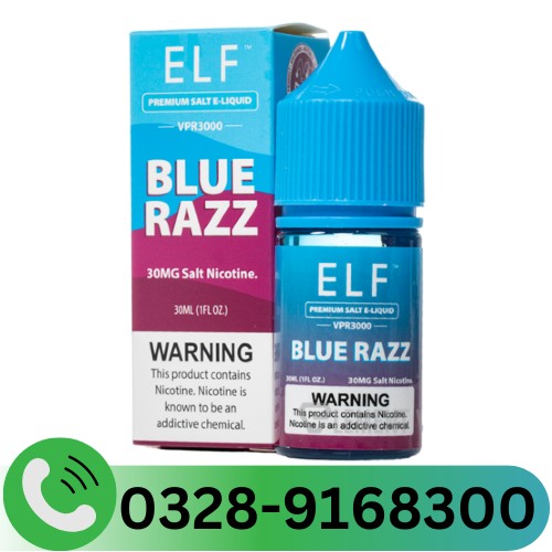 Blue Razz Elf VPR3000 Salts 30ML in Pakistan