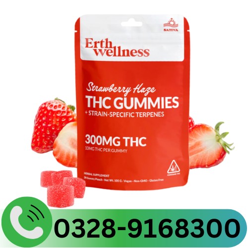 9 THC Gummies Strawberry Haze in Pakistan