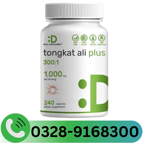 Tongkat Ali 1100mg 240 Capsules In Pakistan