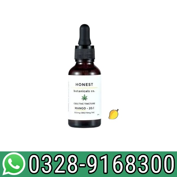 CBD THC Tincture (20 to 1) Mango Honest In Pakistan