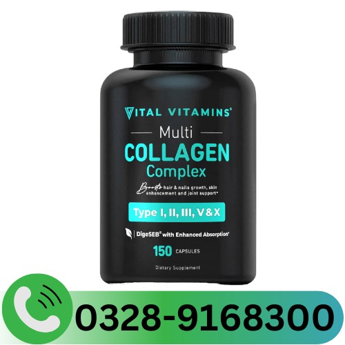 Vital Vitamins Multi Collagen Complex In Pakistan