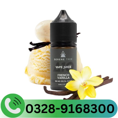 Serene Tree Delta10 THC French Vanilla Vape Juice In Pakistan