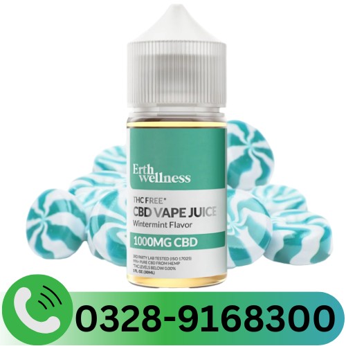 CBD Vape Juice Wintermint 1000mg in Pakistan