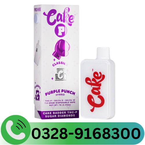 Cake Delta 8+ Thcp Disposable Vape 7G in Pakistan