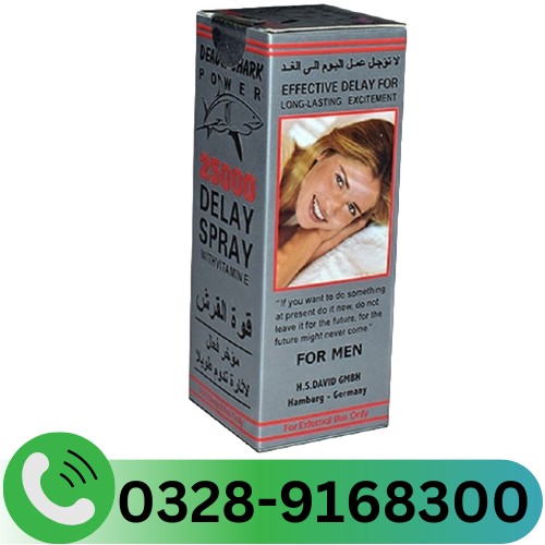 Deadly Shark Power 25000 Delay Spray in Pakistan