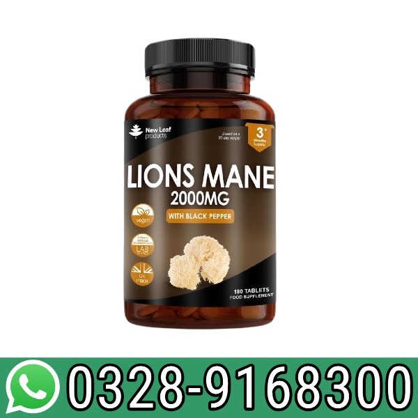 Lions Mane Mushroom Extract Supplement in Pakistan
