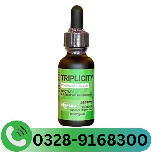 Triplicity 1500mg Full Spectrum Hemp in Pakistan