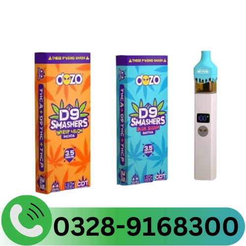 Dozo D9 Smashers THC A Disposable 3.5g in Pakistan