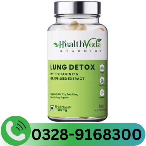 Health Veda Organics Lung Detox In Pakistan