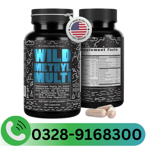 Wild Methylated Multivitamin Capsules in Pakistan
