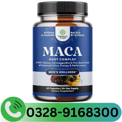 Black Maca Root Capsules For Men In Pakistan