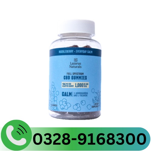 Lazarus Naturals CBD Calm Gummies in Pakistan