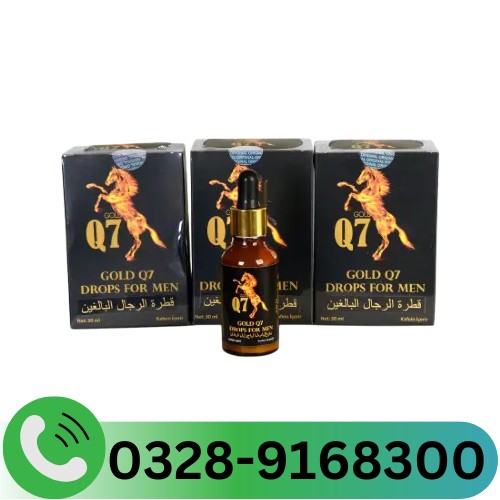 Gold Q7 Drops For Men in Pakistan