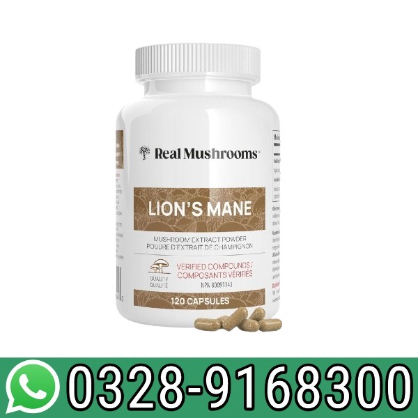 Real Mushrooms Lion’s Mane Capsules in Pakistan