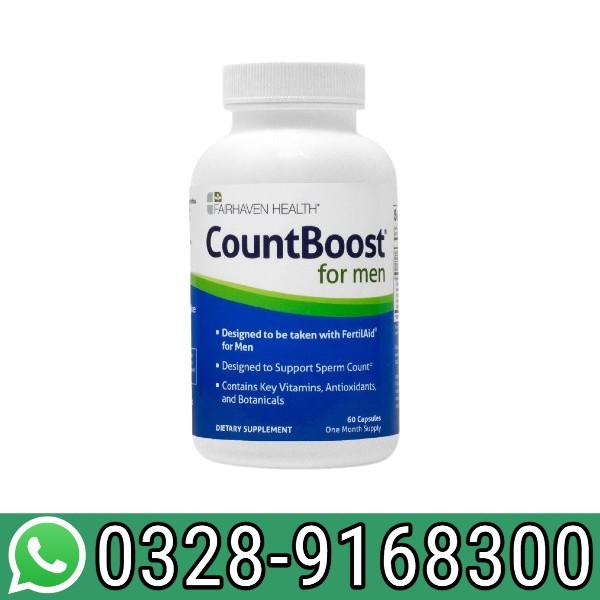 Fairhaven Health CountBoost for Men in Pakistan
