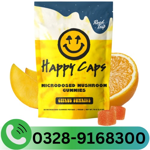 Road Trip x Happy Caps Microdosed Gummies in Pakistan