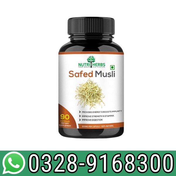 Indian Safed Musli Capsule In Pakistan