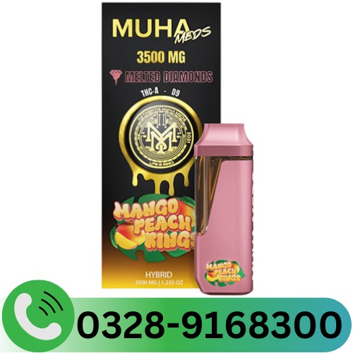 Muha Meds Melted Diamonds Disposable in Pakistan