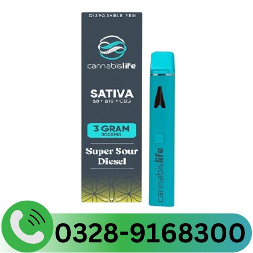 Cannabis Life D8 D10 Disposable 3g in Pakistan