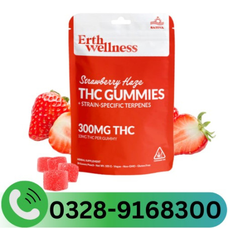9 THC Gummies Strawberry Haze in Pakistan