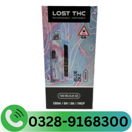 Lost THC V2 7.5 Gram CB9A Blend Disposable in Pakistan