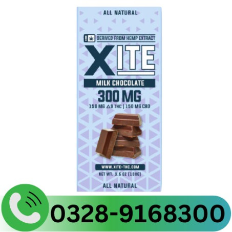 XITE Delta 9 THC Milk Chocolate in Pakistan