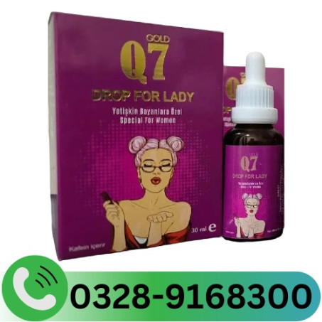 Gold Q7 Drops For Lady in Pakistan