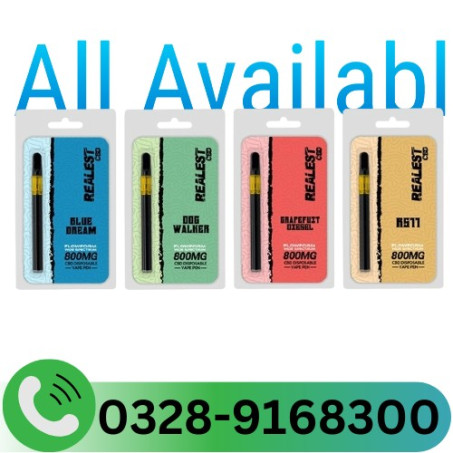 Realest CBD Flowform Wide Spectrum CBD Kit 800mg in Pakistan