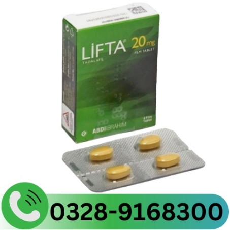 Lifta 20mg Tadalafil Turkey Tablets in Pakistan