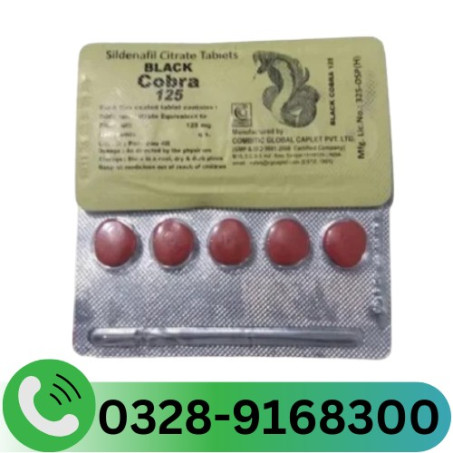 Black Cobra Tablets Online Same Day Delivery in Lahore