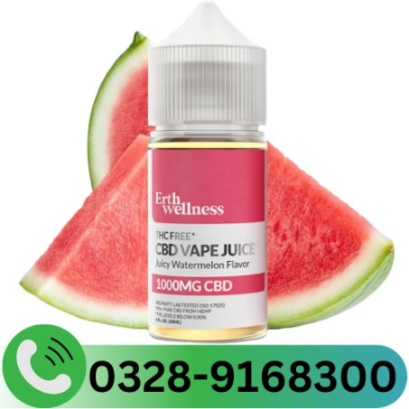 CBD Vape Juice Juicy Watermelon 1000mg in Pakistan