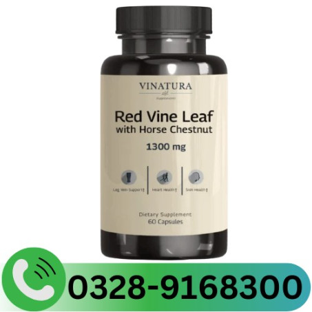 Vinatura Red Vine Leaf Extract Capsules in Pakistan