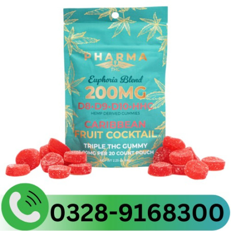 PharmaTHC Euphoria Blend Gummies in Pakistan