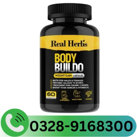 Body Buildo Weight Gain Capsules in Pakistan