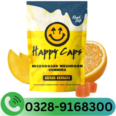 Road Trip x Happy Caps Microdosed Gummies in Pakistan